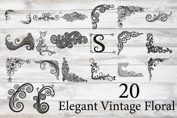Elegant Vintage Floral