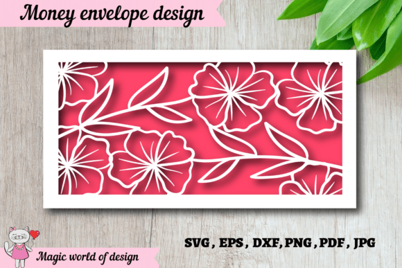 Floral Birthday Wishes Money Envelope Sv