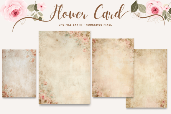 Flower Card Floral Greeting Postcard_1